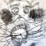 dessin fusain kids art atelier dessin enfants creation originale idée severine perrier artiste plasticienne fusain